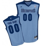 Kids Memphis Grizzlies Customized Light Blue Jersey