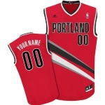 Kids Portland Trailblazers Customized Red Jersey