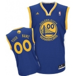 Mens Golden State Warriors Customized Blue Jersey