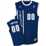 Kids Oklahoma City Thunder Customized Navy Blue Jersey