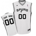 Kids San Antonio Spurs Customized White Jersey