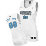 Womens Denver Nuggets Customized White Jersey