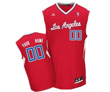 Kids Los Angeles Clippers Customized Red Jersey