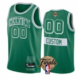 Men's Boston Celtics Active Player Custom Green 2022 City Edition Finals Stitched Jersey