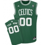 Mens Boston Celtics Customized Green Jersey