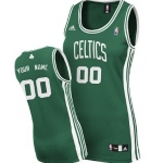 Womens Boston Celtics Customized Green Jersey