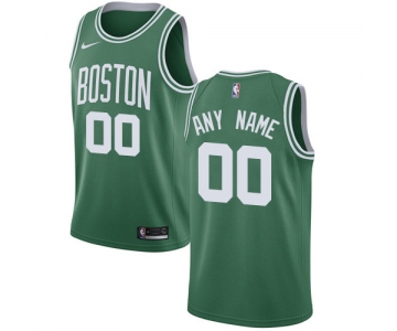 Youth Customized Boston Celtics Swingman Green Nike NBA Icon Edition Jersey