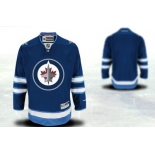 Winnipeg Jets Mens Customized 2012 Blue Jersey