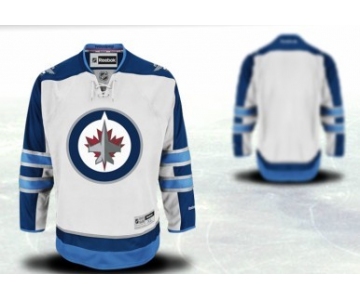 Winnipeg Jets Mens Customized 2012 White Jersey