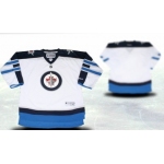 Winnipeg Jets Youths Customized 2012 White Jersey