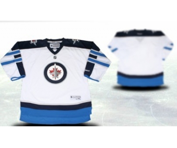 Winnipeg Jets Youths Customized 2012 White Jersey