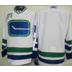Vancouver Canucks Youths Customized White Third Jersey