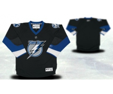 Tampa Bay Lightning Youths Customized Black Jersey