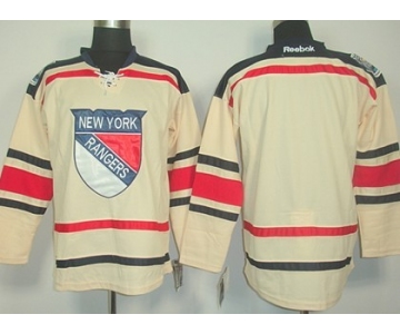 New York Rangers Mens Customized 2012 Winter Classci Cream Jersey