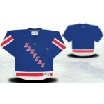 New York Rangers Youths Customized Light Blue Jersey
