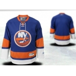 New York Islanders Mens Customized Blue Third Jersey