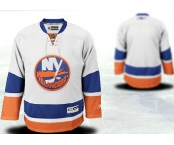 New York Islanders Mens Customized White Third Jersey