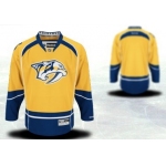 Nashville Predators Mens Customized 2012 Yellow Jersey