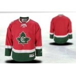 Montreal Canadiens Mens Customized Red CD Jersey