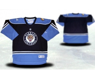 Florida Panthers Youths Customized Blue Third Jersey