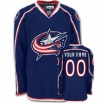 Columbus Blue Jackets Mens Customized Blue Jersey