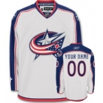 Columbus Blue Jackets Mens Customized White Jersey