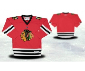 Chicago Blackhawks Youths Customized Red Jersey