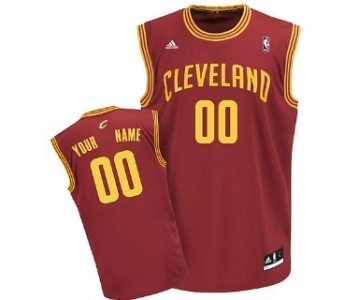 Kids Cleveland Cavaliers Customized Red Jersey