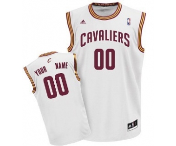 Kids Cleveland Cavaliers Customized White Jersey