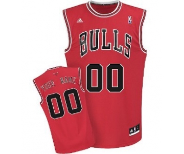 Kids Chicago Bulls Customized Red Jersey