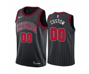 Nike Chicago Bulls Custom Black 2019-20 Statement Edition NBA Jersey