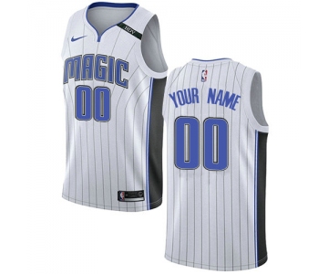 Men's Nike Orlando Magic Customized Authentic White NBA Association Edition Jersey