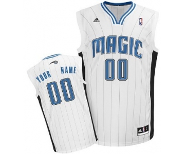 Mens Orlando Magic Customized White Jersey