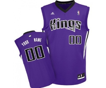 Mens Sacramento Kings Customized Purple Jersey
