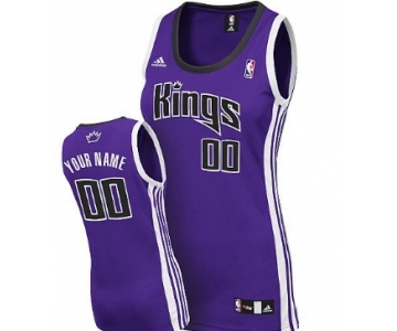 Womens Sacramento Kings Customized Purple Jersey