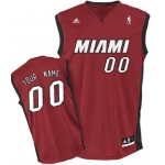 Mens Miami Heat Customized Red Jersey