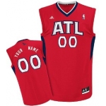 Kids Atlanta Hawks Customized Red Jersey