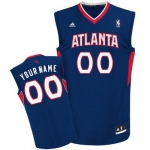 Mens Atlanta Hawks Customized Blue Jersey