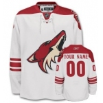 Phoenix Coyotes Mens Customized White Jersey