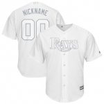 Tampa Bay Rays Majestic 2019 Players' Weekend Cool Base Roster Custom White Jersey