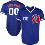 Cubs Blue Men's Customized New Design Jersey