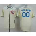 Youth Chicago Cubs Customized 1929 Turn Back The Clock Cream Jersey