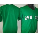 Kids' Boston Red Sox Customized Green Jersey