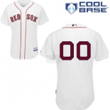 Men's Boston Red Sox Customized White Jersey