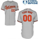 Kids' Baltimore Orioles Customized Gray Jersey