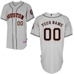 Kids' Houston Astros Customized Gray Jersey