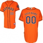 Kids' Houston Astros Customized Orange Jersey