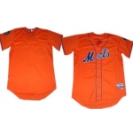 Men's New York Mets Customized 2012 Orange Jersey