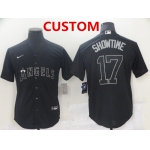 Men Los Angeles Angels Custom Black nickname 2021 Nike MLB Jersey