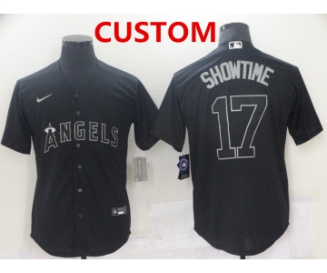 Men Los Angeles Angels Custom Black nickname 2021 Nike MLB Jersey